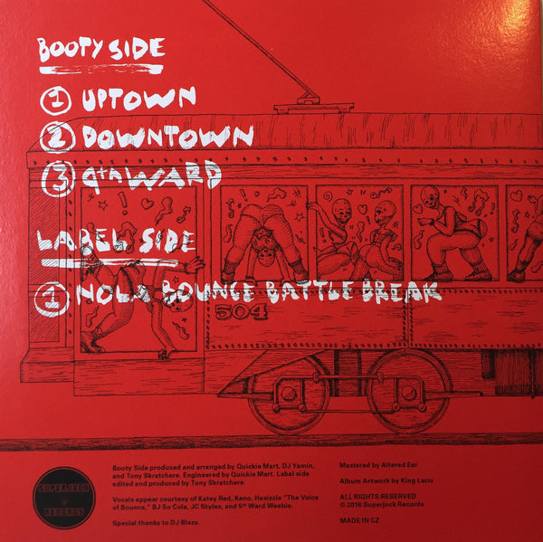 NOLA Bounce Breaks Vol. 1 - Limited Edition 7" Black Vinyl