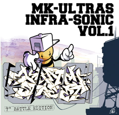 MK Ultras - Infra-Sonic V1 7" Green Vinyl