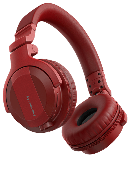 Pioneer DJ HDJ-CUE1BT - DJ Headphones - Red