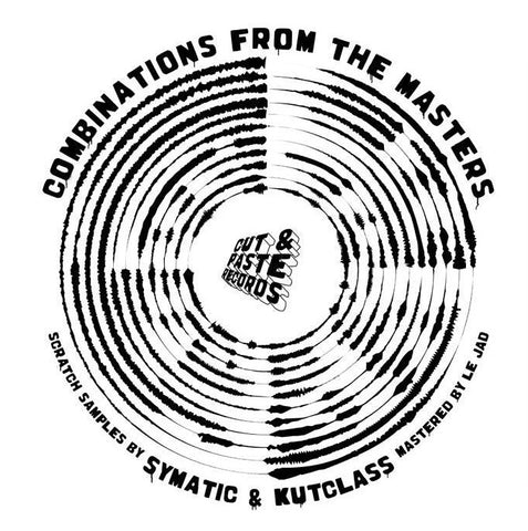 Cut & Paste Records - Combinations from the Masters 12" Black Vinyl (CNP002)