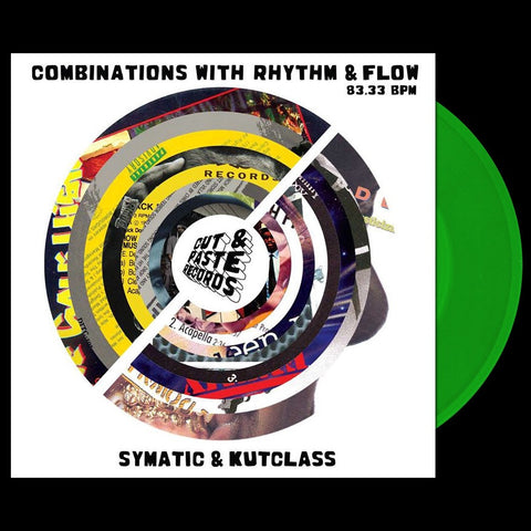 Cut & Paste Records - Combinations with Rhythm and Flow 7" Astro Green Vinyl (CNP003)