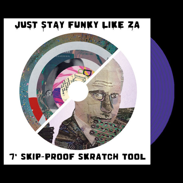 Cut & Paste Records - Just Stay Funky Like Za 7" Purple Silk Vinyl (CNP006)