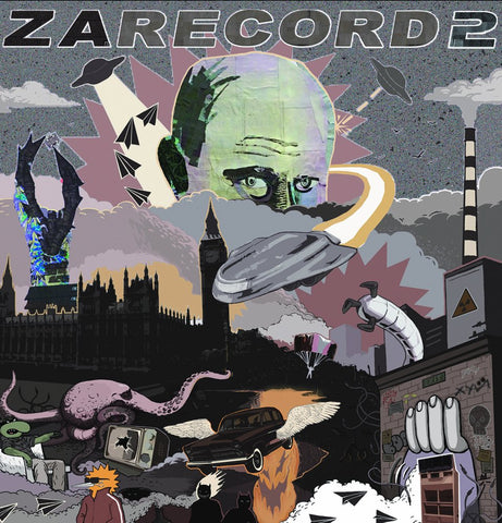 Cut & Paste Records - Zarecord 2 - 12" Black Vinyl (CNP012)