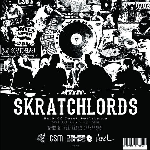 The Skratchlords - Path of Least Resistance 12" Red Vinyl (CNP015)