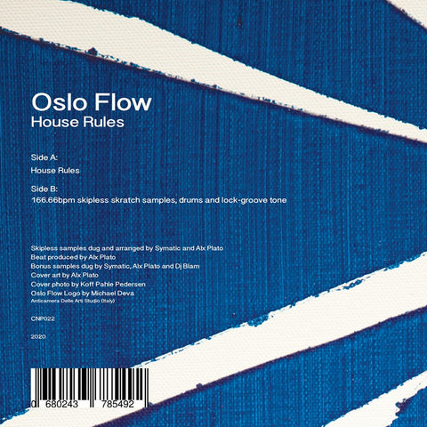 Oslo Flow / Alx Plato - House Rules 7" Black Vinyl (CNP022)