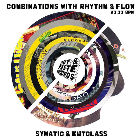 Cut & Paste Records - Combinations with Rhythm and Flow 7" Black Vinyl (CNP003)