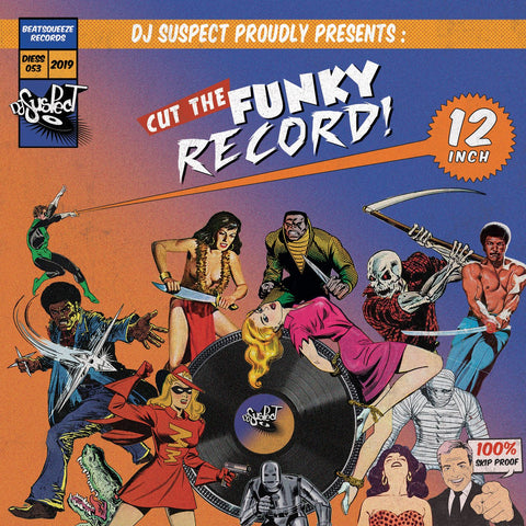 DJ Suspect - Cut The Funky Record - 12" Black Vinyl