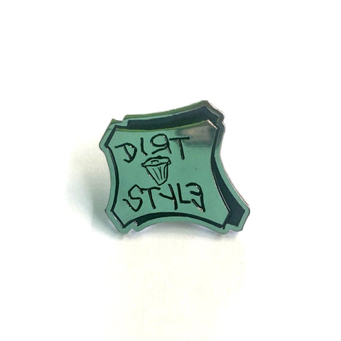 Thud Rumble Dirt Style Logo Pin