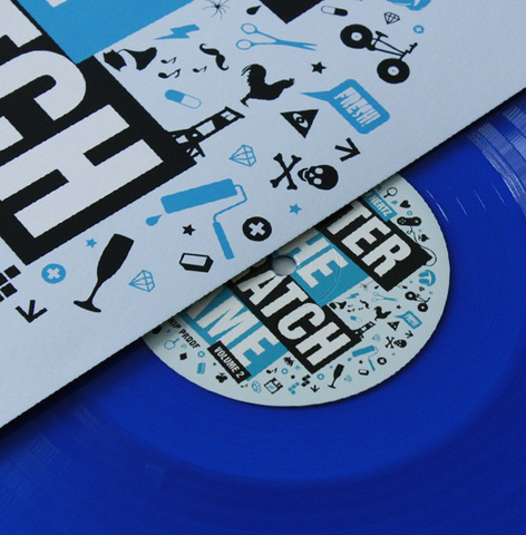 DJ Hertz - Enter The Scratch Game Vol. 2 - 12" Blue Vinyl