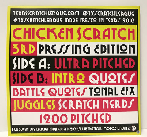 Texas Scratch League - Chicken Scratch 3rd Edition 10" Vinyl