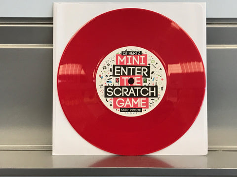 DJ Hertz - Mini Enter The Scratch Game Vol.1 7" Red Vinyl - Sleeve Only