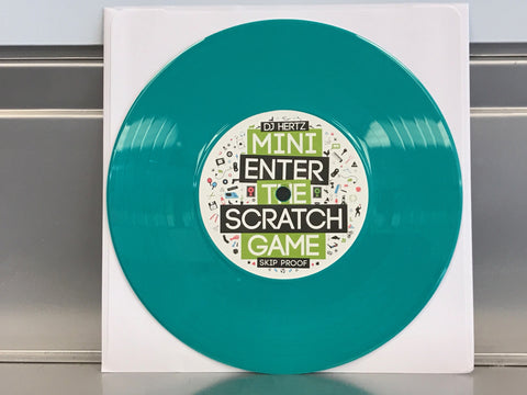 DJ Hertz - Mini Enter The Scratch Game Vol.3 7" Green Vinyl - Sleeve Only