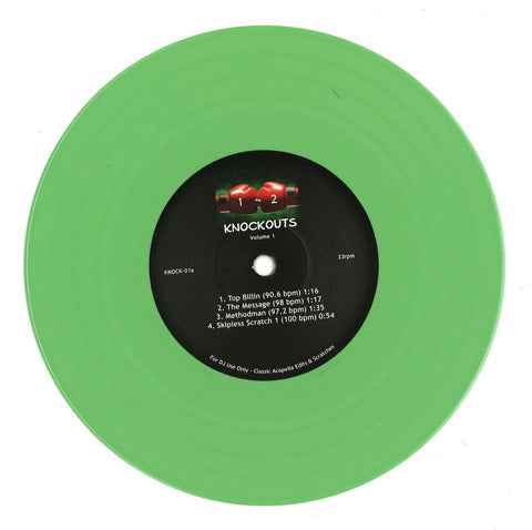 Sausage Fingaz - Knockouts Vol 1 - 7" Green Vinyl