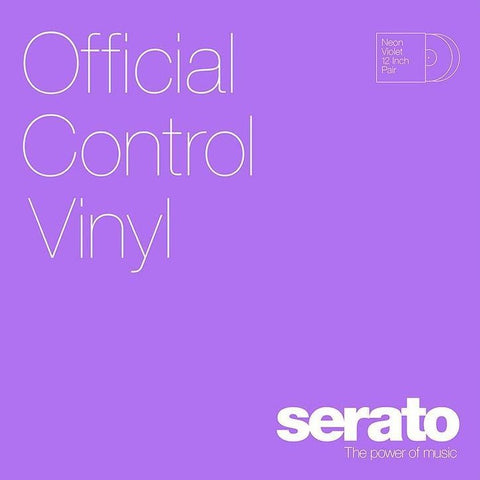 Serato 7" Official Control Vinyl - Blue (Pair)