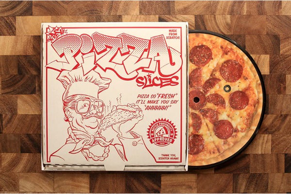 Fresh Pizza Slices - 7" Picture Vinyl