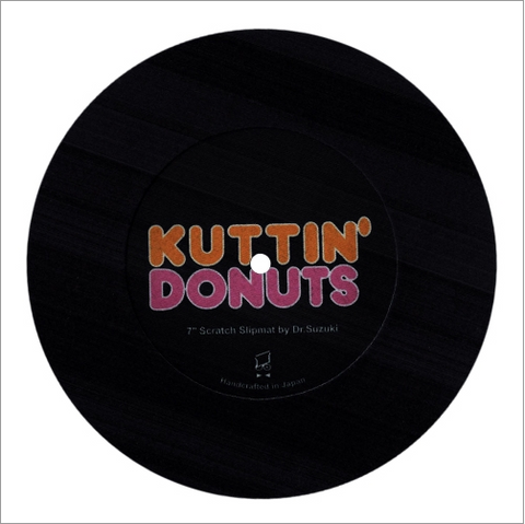 Dr. Suzuki Kuttin Donuts - 7" Black Slipmat