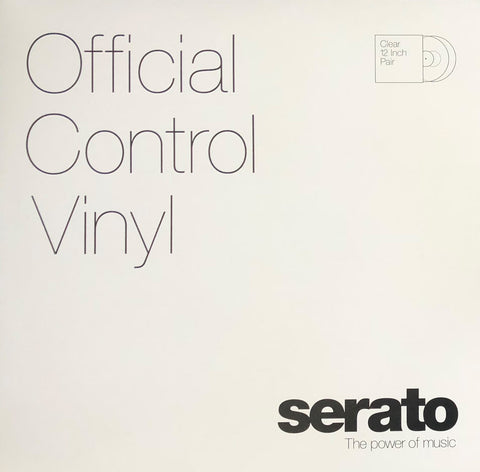 Serato Control 12" Clear Vinyl