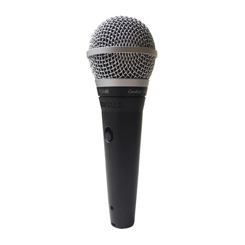Shure PGA48-QTR Cardioid Dynamic Vocal Microphone with 15' XLR-QTR Cable
