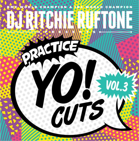 Practice Yo! Cuts Vol. 3 12" Teal Vinyl - TTW004