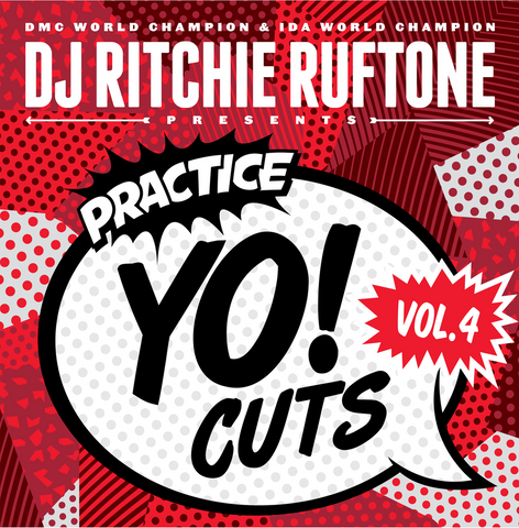 Practice Yo! Cuts Vol. 4 12" Red Vinyl - TTW007