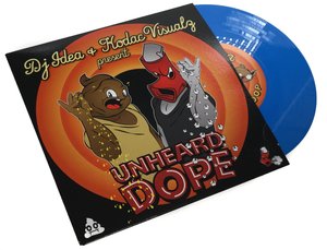 DJ Idea x Kodac Visualz - Unheard Dope 7" Blue Vinyl