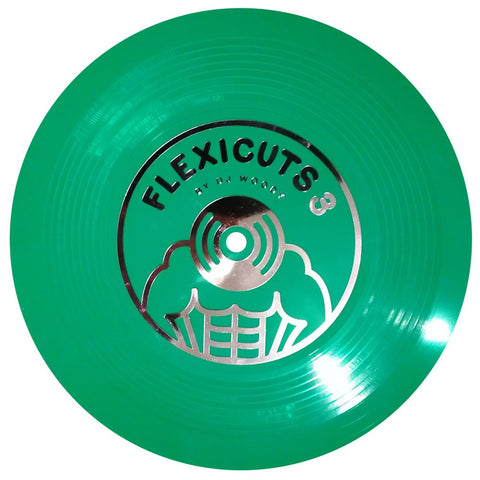 DJ Woody - FLEXICUTS 3 (7" Green Flexidisc)