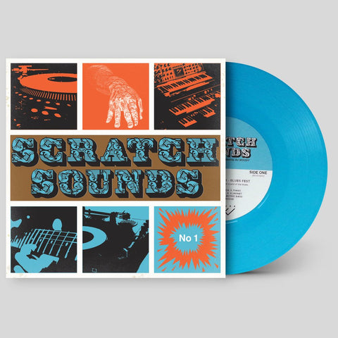 DJ Woody - Scratch Sounds No. 1 - 7" Blue Vinyl