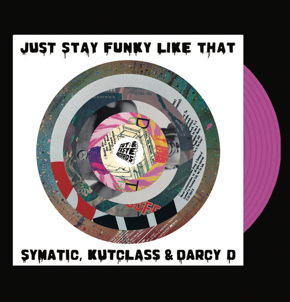Cut & Paste Records - Just Stay Funky Like Za - 7" Pink Vinyl (CNP006)