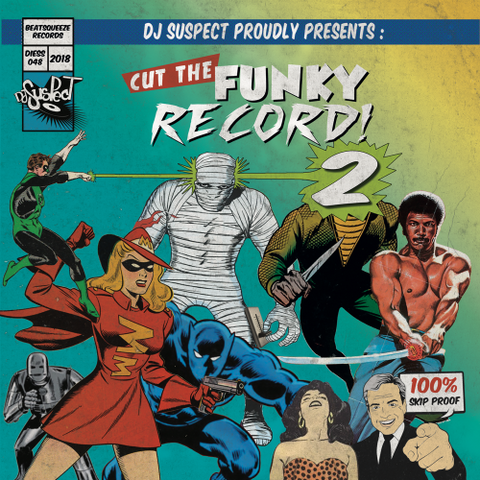 DJ Suspect - Cut The Funky Record 2 - 7" Yellow Vinyl