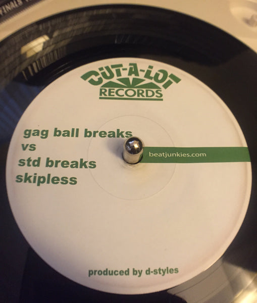 D-Styles - Gag Ball Breaks VS STD Breaks 7" Vinyl