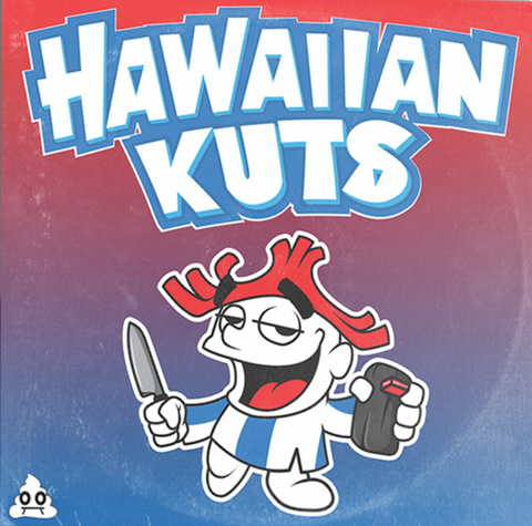 Skratch Poop - Hawaiian Kuts 7” Red Vinyl