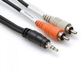 Hosa Cable CMR203 Stereo 1/8 Inch to Dual RCA Adapter Cable