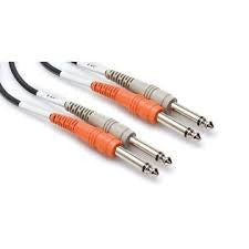 Hosa Cable CPP201 Dual 1/4 Inch To Dual 1/4 Inch Cable