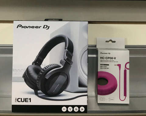 Pioneer HDJ-CUE1 with Purple Ear Pads & Cable
