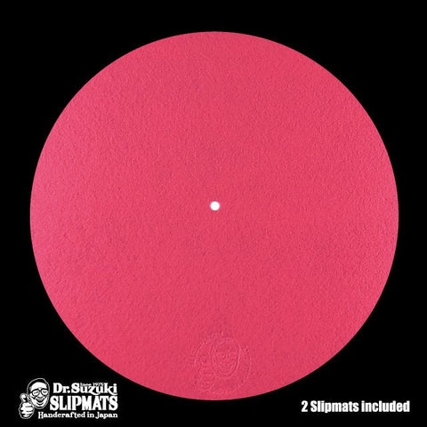 Dr. Suzuki Mix Edition 12" Slipmats - Fuchsia (Pair)