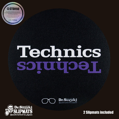 Dr. Suzuki x Technics 12" Skratch Edition Slipmats (Version 2)(Pair)