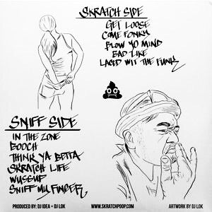 Skratch Poop - Butt Sniff Breaks 7" White Vinyl