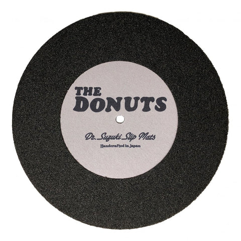 Dr. Suzuki - The Donuts 7" Black Slipmats (Pair)