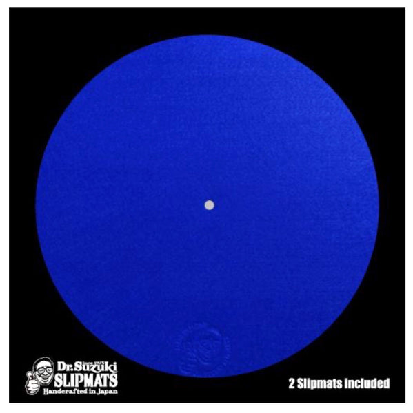 Dr. Suzuki Mix Edition 12" Slipmats - Blue (Pair)