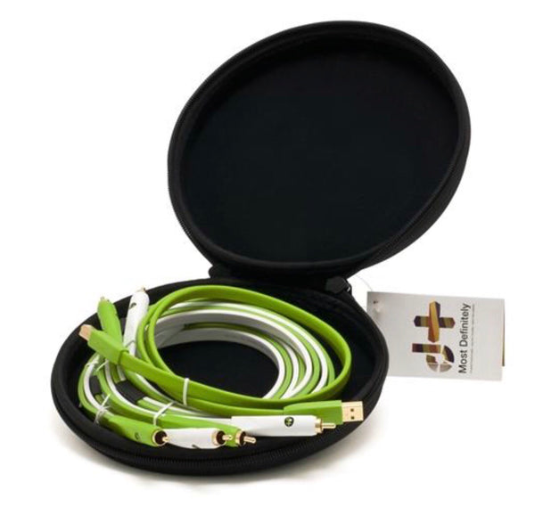 Oyaide d+ NEO DJ Cable Set (1x USB 1.0m /  2x RCA Class B 1.0m)