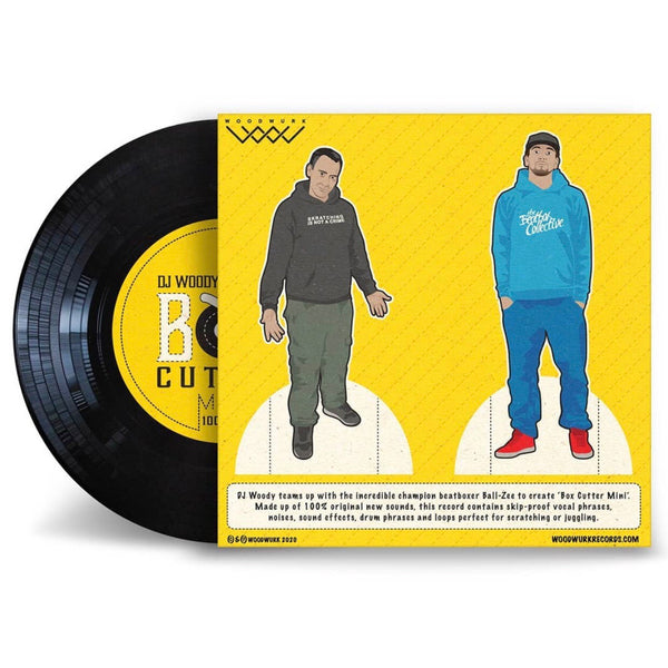 DJ Woody feat.  Ball-Zee - Box Cutter Mini 7” Black Vinyl