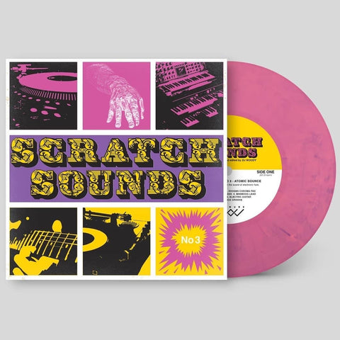 DJ Woody - Scratch Sounds No. 3 - 7" Pink Panther Vinyl