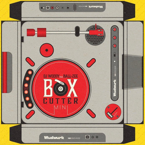 DJ Woody feat.  Ball-Zee - Box Cutter Mini 7” Black Vinyl