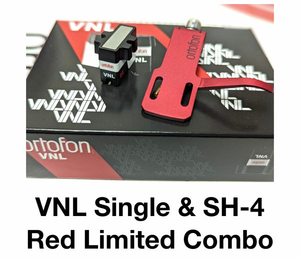 Ortofon VNL Single & SH-4 Red Headshell Limited Combo