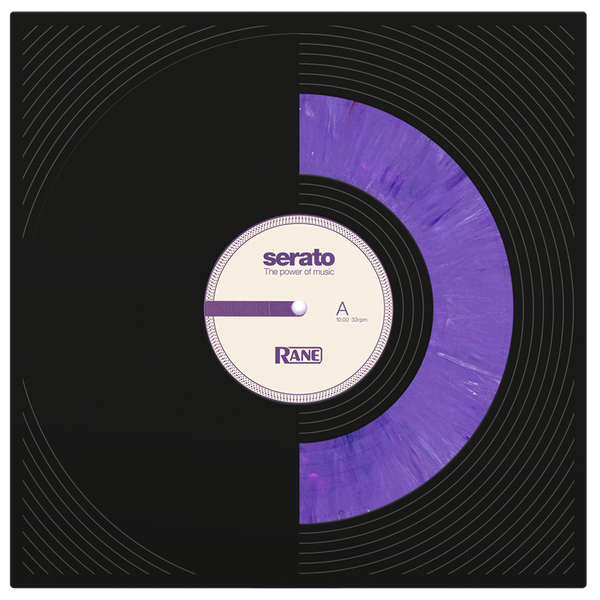 Rane X Serato Pressing 12" Purple Vinyl (pair)