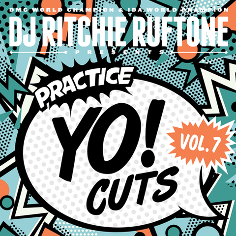 Practice Yo! Cuts Vol. 7 - 7" Light Blue Vinyl - TTW015