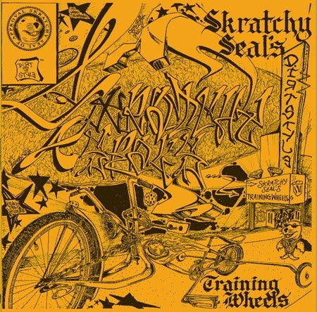 Thud Rumble Skratchy Seal - Training Wheels - 12" White Vinyl